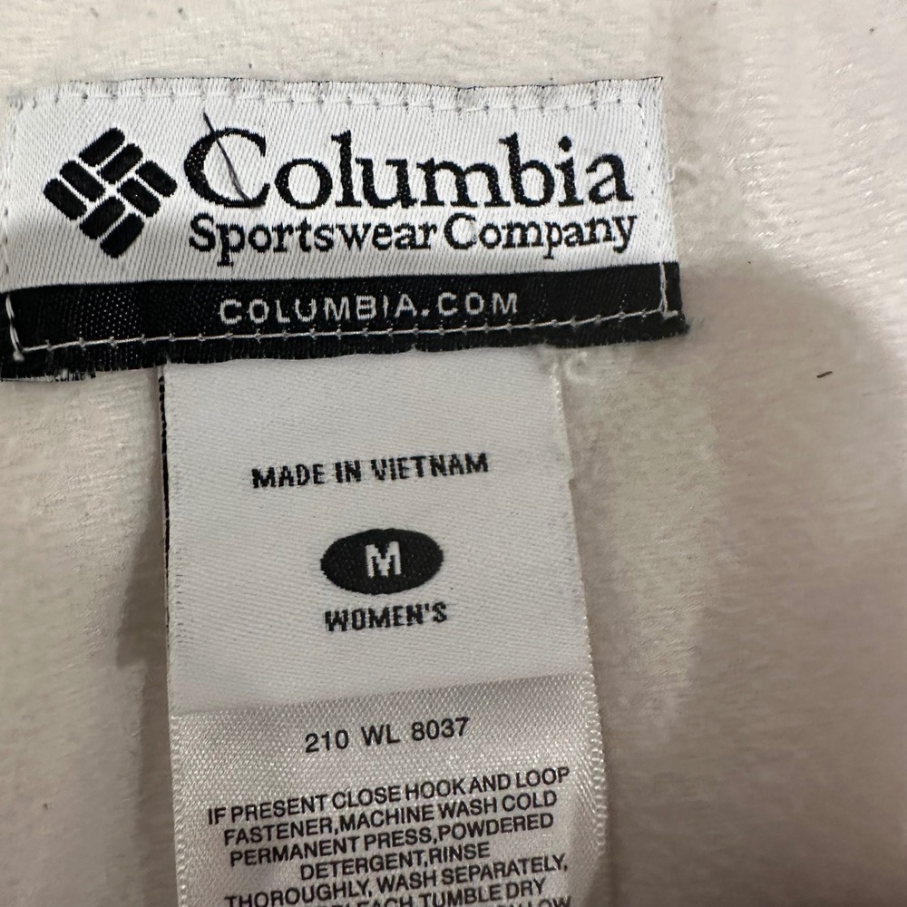 Columbia Womens Cream Waterproof Insulated Ski Snow Pants WL8037 Medium - Picture 4 of 11